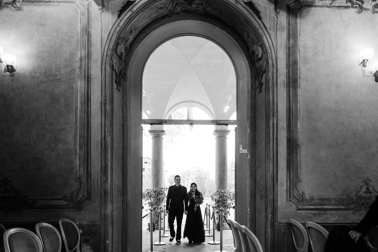 cerimonia civile villa litta milano matrimonio intimo